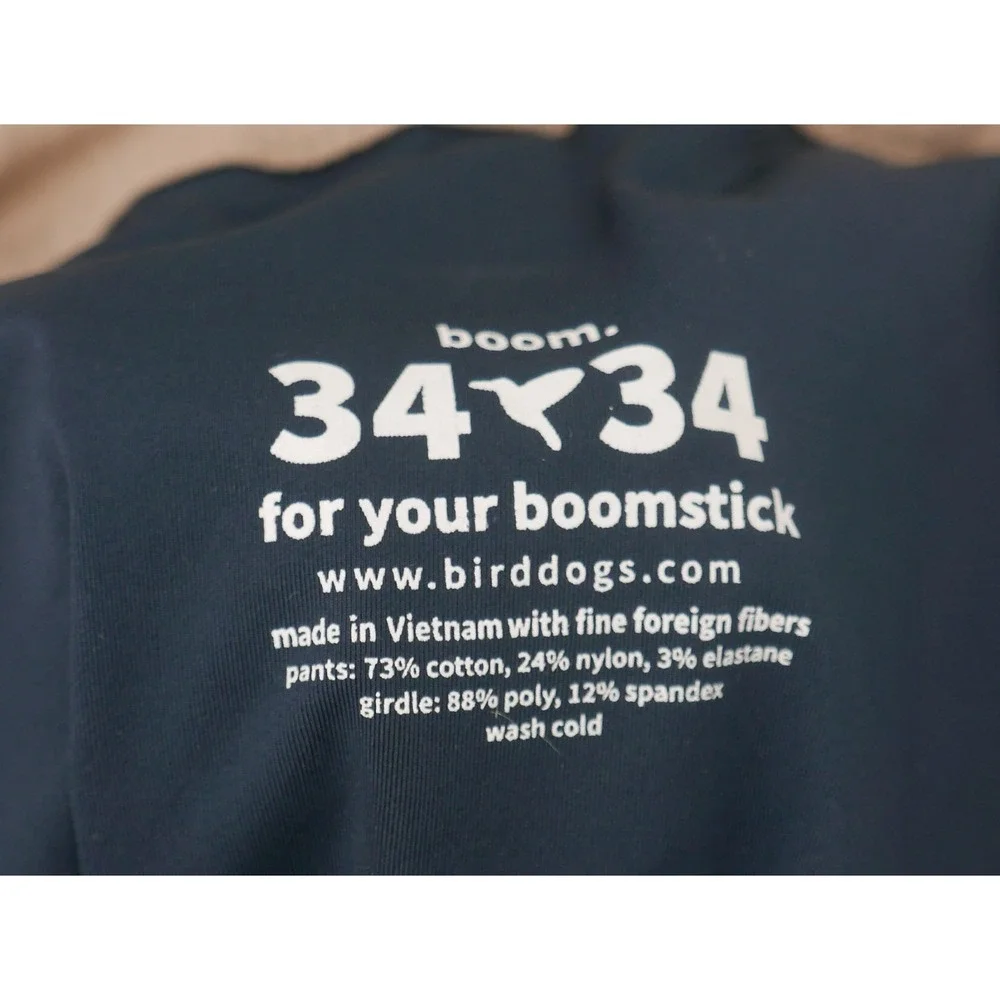 Birddogs Boom For Your Boomstick Pants Beige Stretch Performance Men's 34x34